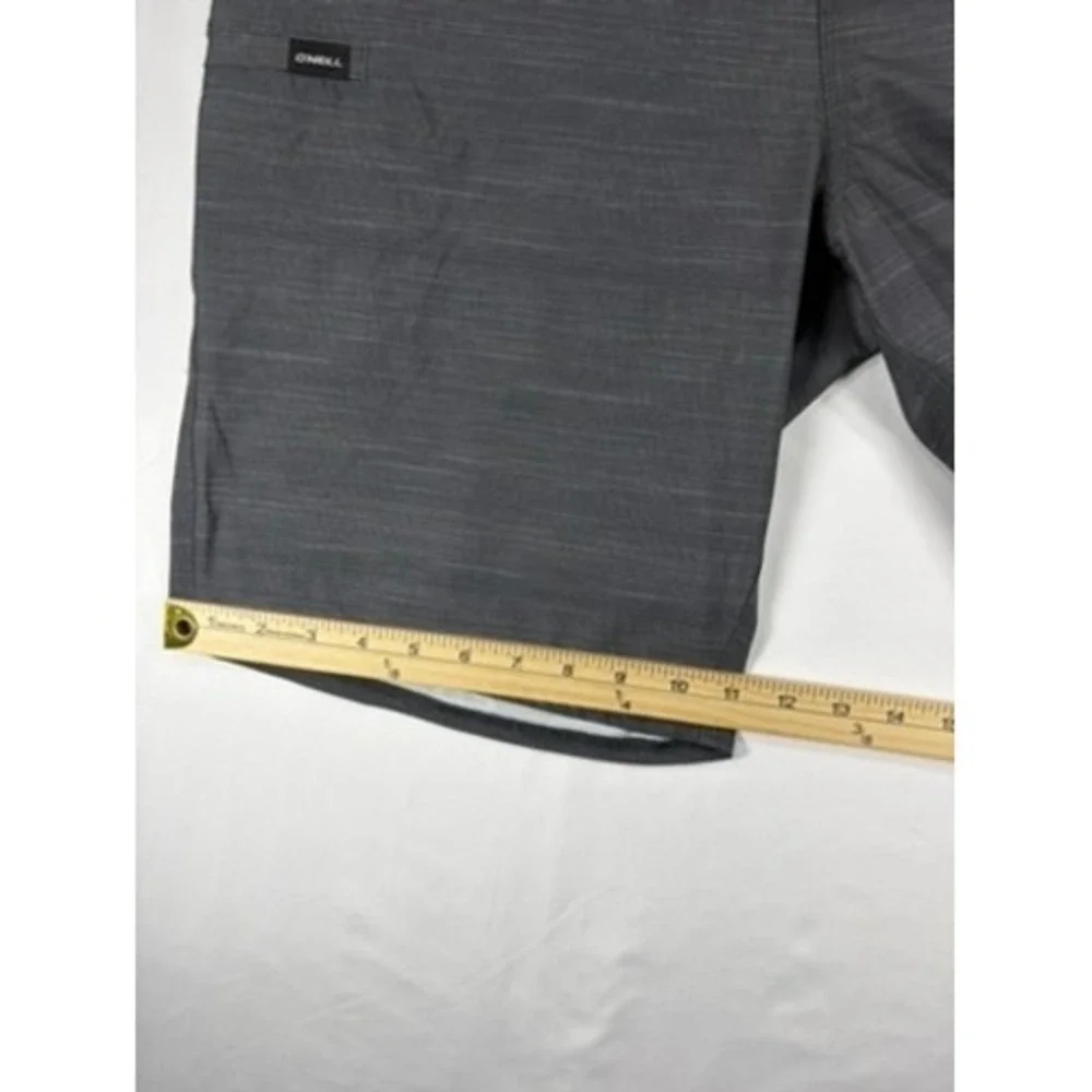 O'Neill Board Shorts Mens Size 36 Charcoal Grey New Hyperfreak Stretch Surf
